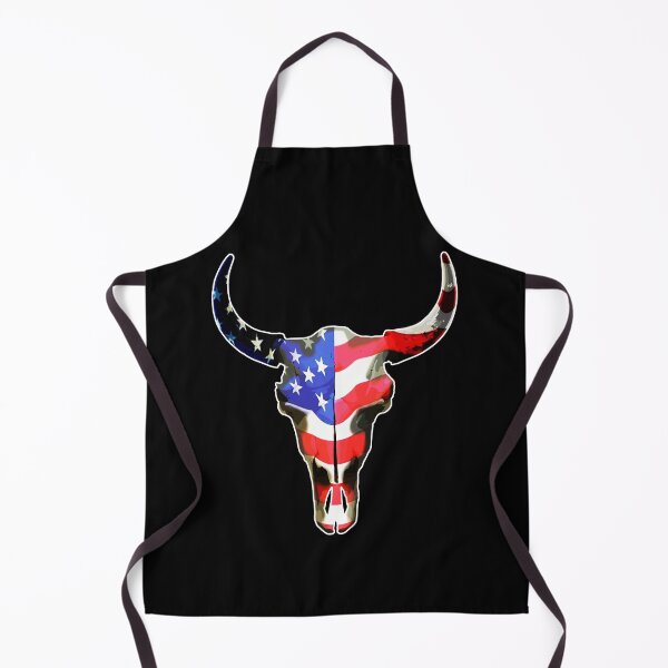 Item preview, Bison Skull American Flag designed and sold by PerkyParakeet.