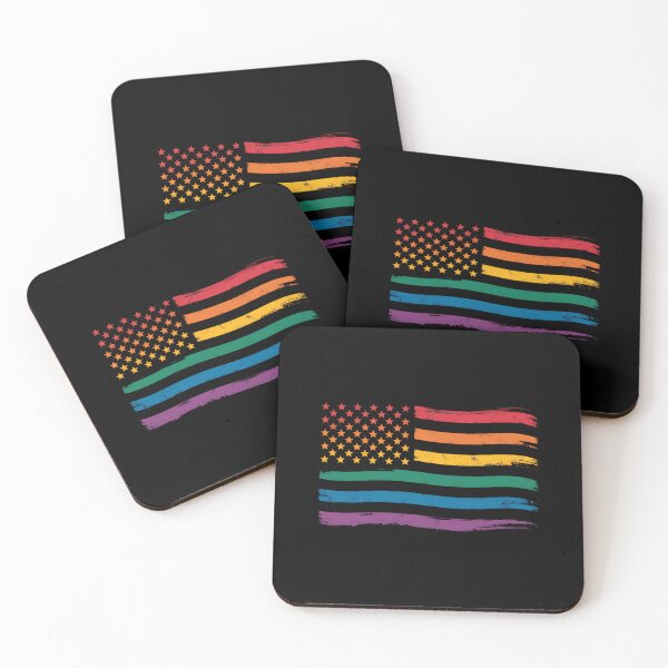 Item preview, LGBTQ Pride Month American Flag designed and sold by AsteriskDatBArt.