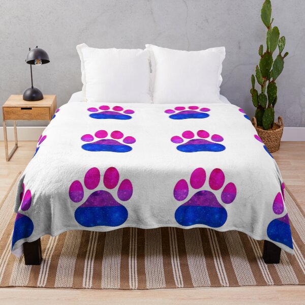 Item preview, Bi Pride Dog Paw  designed and sold by PagonDragon.