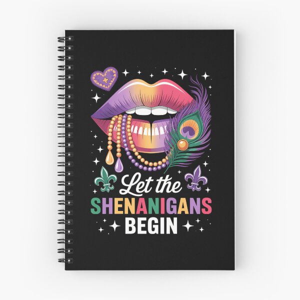 Item preview, Let The Shenanigans Begin Mask Beads Mardi Gras designed and sold by IdunayaStore.