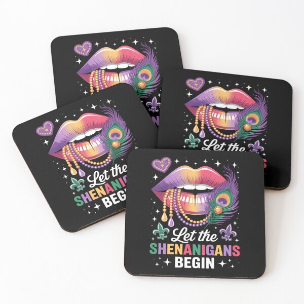 Artikelvorschau, Lasst den Schabernack beginnen! Maskenperlen-Mardi-Gras entworfen und verkauft von IdunayaStore.