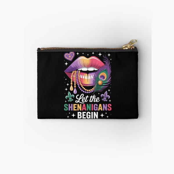 Item preview, Let The Shenanigans Begin Mask Beads Mardi Gras designed and sold by IdunayaStore.