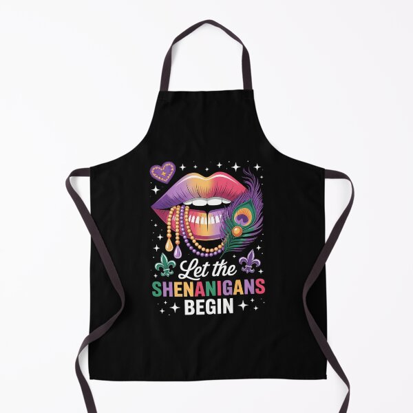 Item preview, Let The Shenanigans Begin Mask Beads Mardi Gras designed and sold by IdunayaStore.