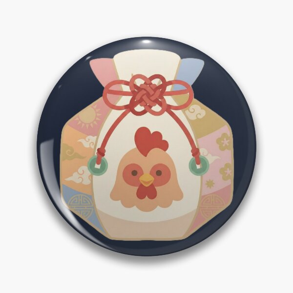 Item preview, Cute Year of the Rooster Korean Zodiac Lucky Bag (Diligence & Success) designed and sold by Kz(k-zodiac).