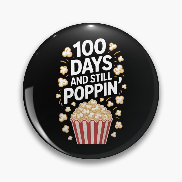Item preview, 100 Days And Still Poppin Popcorn Kids 100th Day of School designed and sold by FaithAbbott.