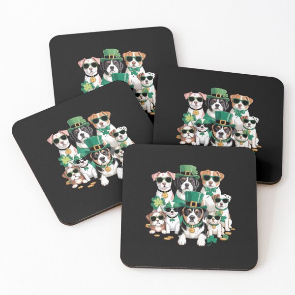 Item preview, St Patrick's Day Cute Dogs Dogs Lover designed and sold by AsteriskDatBArt.