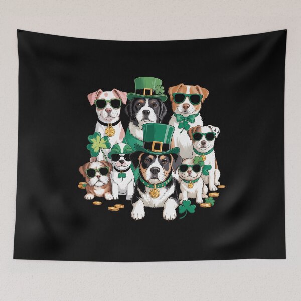 Item preview, St Patrick's Day Cute Dogs Dogs Lover designed and sold by AsteriskDatBArt.