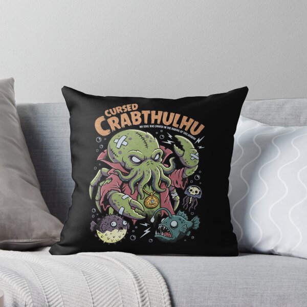 Item preview, Cursed Crabthulhu Lovecraft Sea Monster Horror designed and sold by tollaru.