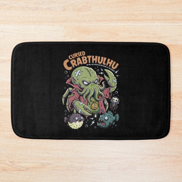 Item preview, Cursed Crabthulhu Lovecraft Sea Monster Horror designed and sold by tollaru.