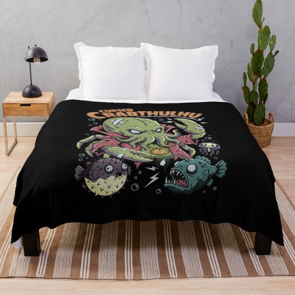 Item preview, Cursed Crabthulhu Lovecraft Sea Monster Horror designed and sold by tollaru.