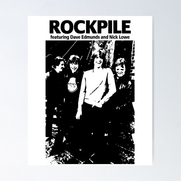 Item preview, Rockpile Nick Lowe Dave Edmunds Pubrock Pub Rock Super Cool  designed and sold by SANDRALAN42.