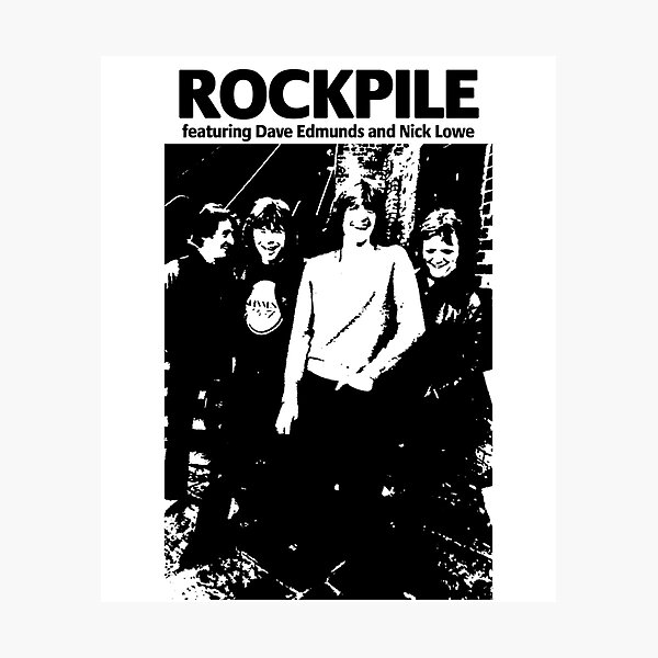 Item preview, Rockpile Nick Lowe Dave Edmunds Pubrock Pub Rock Super Cool  designed and sold by SANDRALAN42.