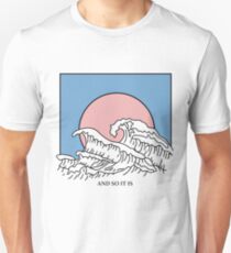 And So It Is Wave Slim Fit T-Shirt