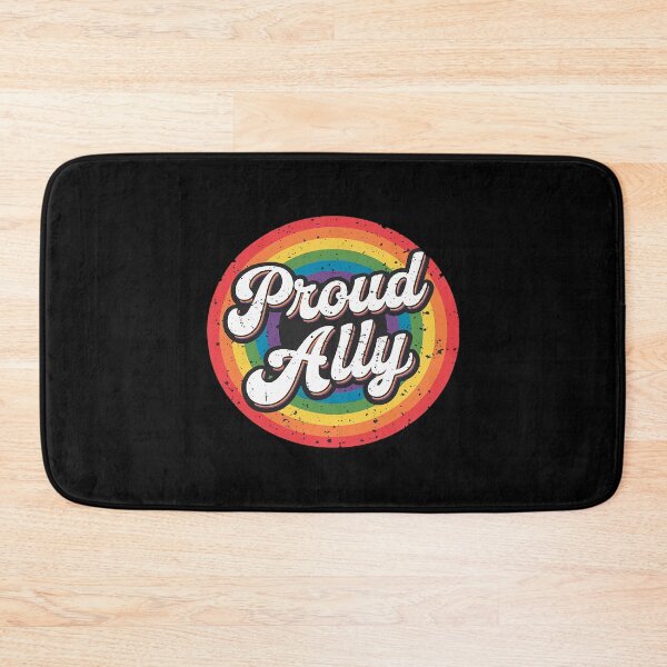 Item preview, LGBTQ Proud Ally Lesbian Gay Pride LGBT Rainbow Flag designed and sold by PowAcademy.
