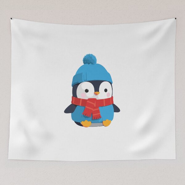 Item preview, Cute Penguin Illustration – Cozy Winter Animal Art designed and sold by Fouziaart08.