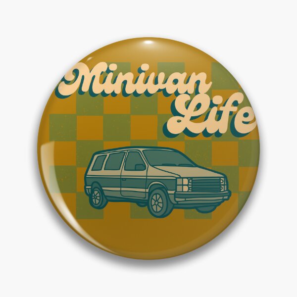 Item preview, Minivan Life Green designed and sold by modeTRIP.