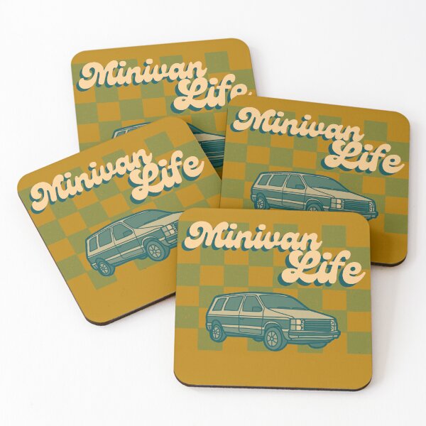 Item preview, Minivan Life Green designed and sold by modeTRIP.