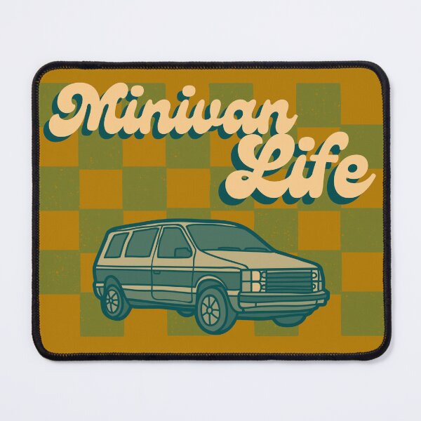 Item preview, Minivan Life Green designed and sold by modeTRIP.