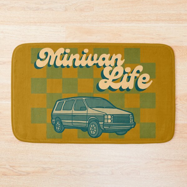 Item preview, Minivan Life Green designed and sold by modeTRIP.