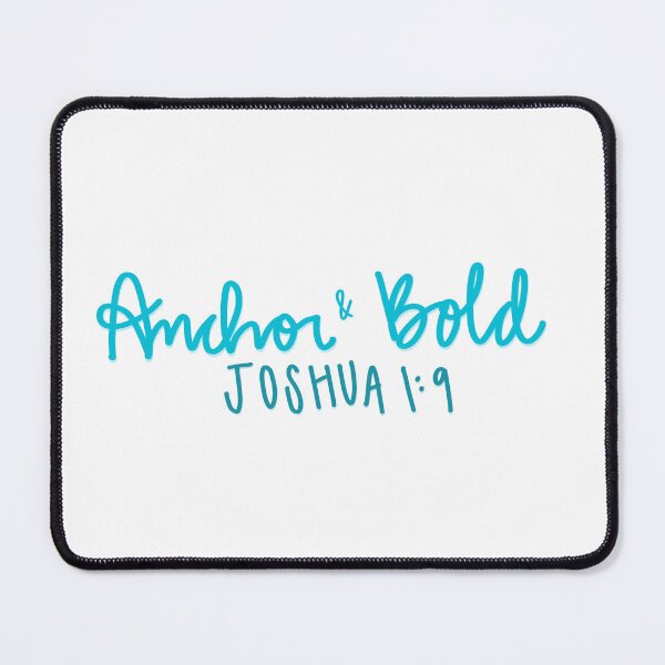 Item preview, Anchor & Bold Joshua 1:9 designed and sold by Arm Candy by Aleigh.