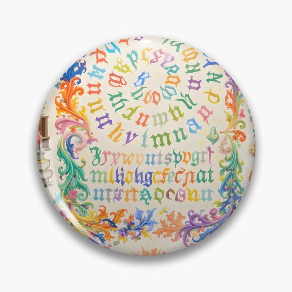 Item preview, The Alchemist’s Alphabet designed and sold by Matinez Pink.
