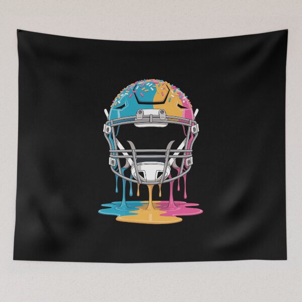 Artikelvorschau, Eiscreme-Spiel American-Football-Helm entworfen und verkauft von IdunayaStore.