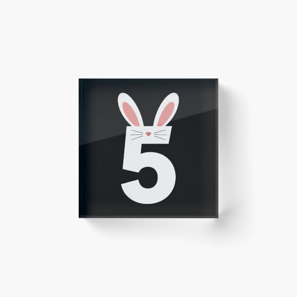 Item preview, Kids 5th Birthday Easter Bunny Themed 5 Year Old Easter Day designed and sold by IdunayaStore.