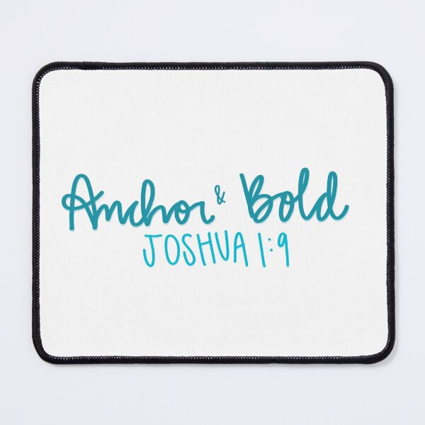 Item preview, Anchor & Bold Joshua 1:9: (2) designed and sold by Arm Candy by Aleigh.
