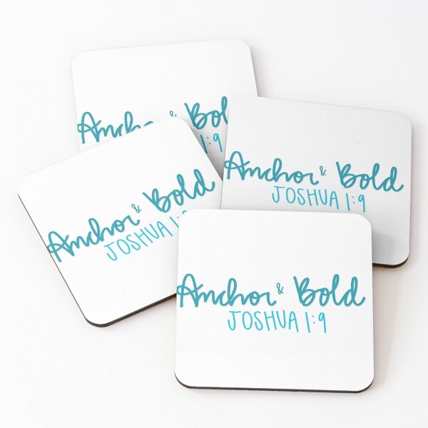 Item preview, Anchor & Bold Joshua 1:9: (2) designed and sold by Arm Candy by Aleigh.