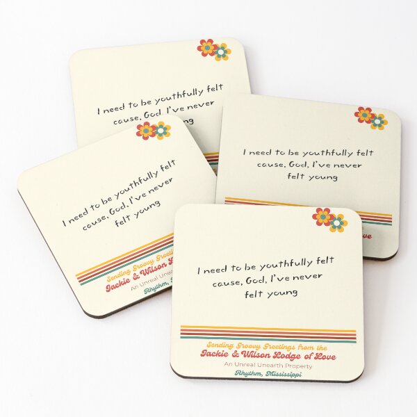 Item preview, Jackie and Wilson Bookmark designed and sold by LyricLetters.