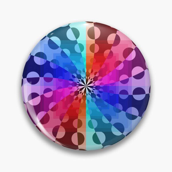 Item preview, Contrasting Circle Spiral Geometric Design designed and sold by DDJust4U.
