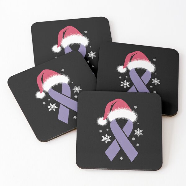 Item preview, Christmas Ribbon Santa Hat Pancreatic Cancer Awareness Month designed and sold by FaithAbbott.