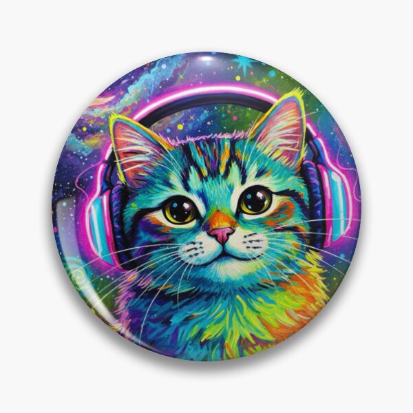 Item preview, Trippy Kitty  designed and sold by shantilovesart.