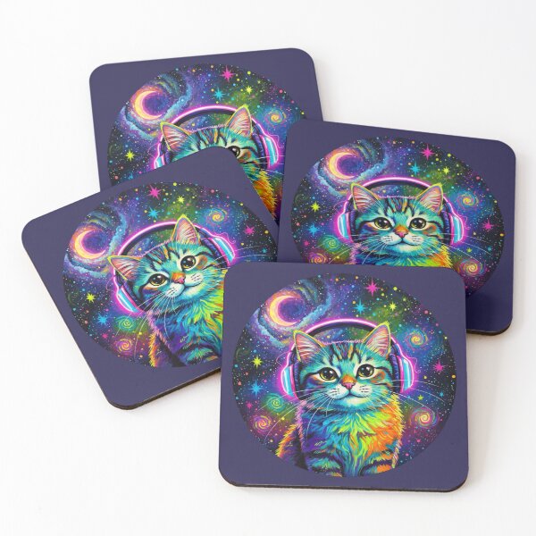 Item preview, Trippy Kitty  designed and sold by shantilovesart.