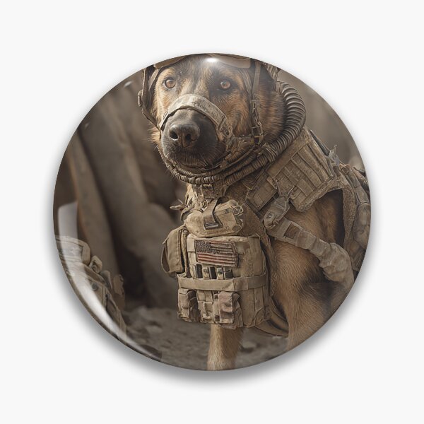 Item preview, Courageous K9 Warriors designed and sold by Skyframe Aviation.
