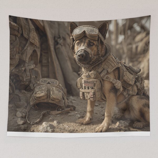 Item preview, Courageous K9 Warriors designed and sold by Skyframe Aviation.