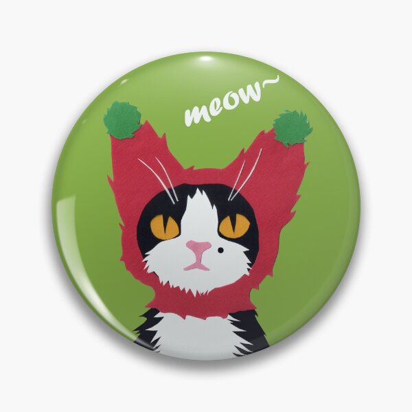 Item preview, A cow cat wearing a hat. designed and sold by EmilyDouArt.