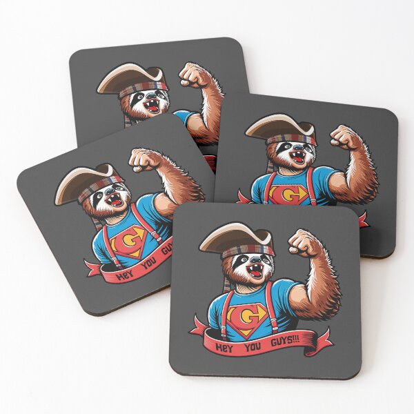 Item preview, Super sloth designed and sold by Freakture-shop.