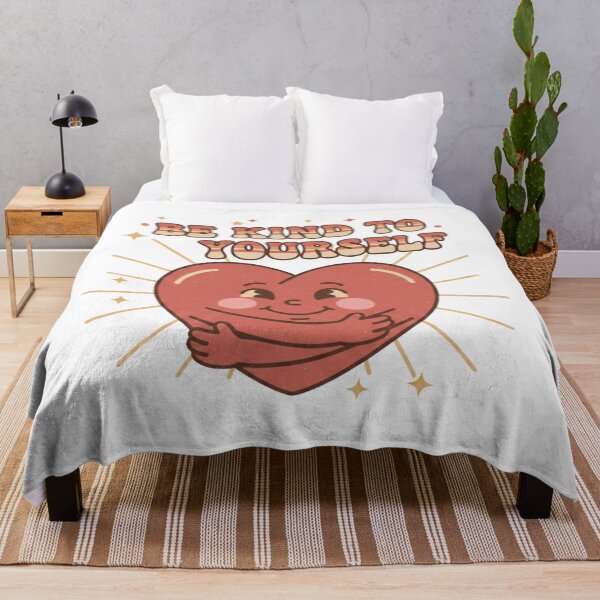 Item preview, Be Kind to Yourself Retro Self Love Character Design designed and sold by DIRTYSKETCHH.