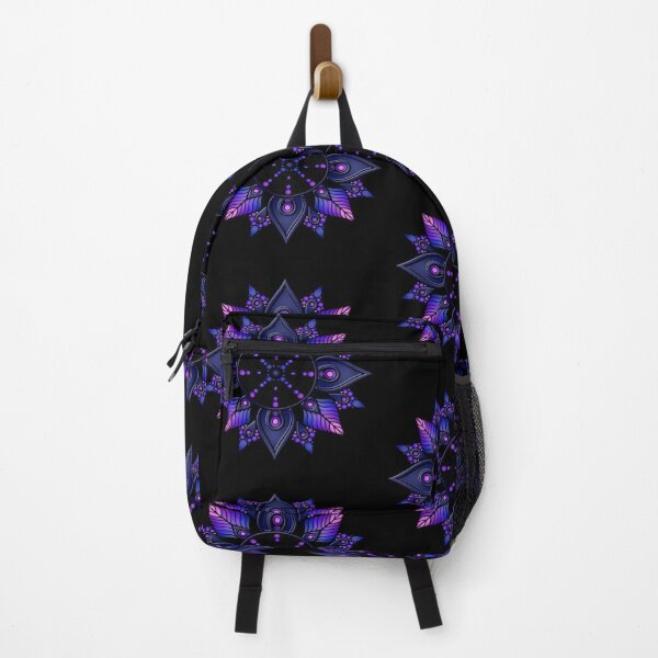 Item preview, Attractive cosmic violet petal mandala art designed and sold by NivyasArtistry.