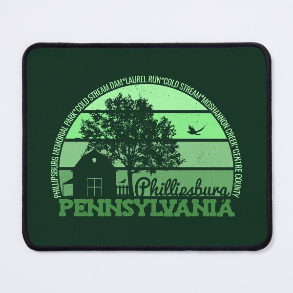 Item preview, Phillipsburg Pennsylvania Sunset Retro Vintage Local Pride Logo designed and sold by CRHPOD20.