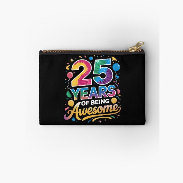 Item preview, 25 Years Of Being Awesome Tie Dye 25th Birthday Present  designed and sold by CombatTask.