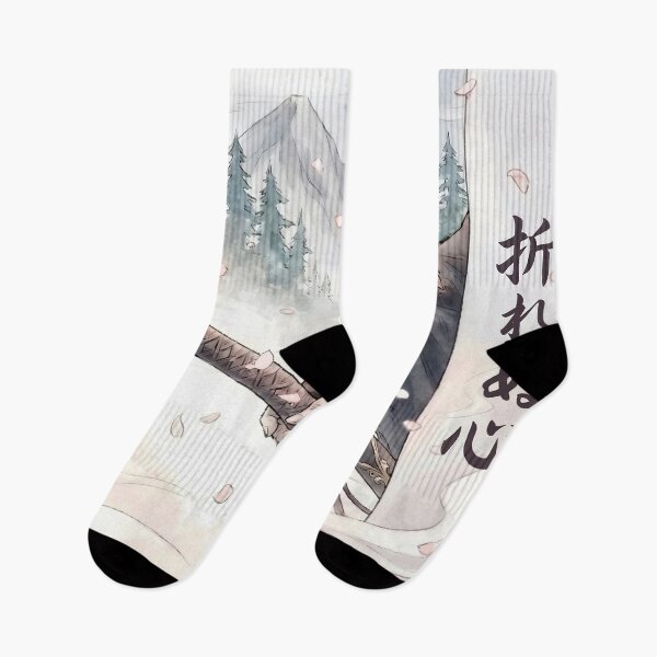 Item preview, Aesthetic samurai warrior with katana and petals Japanese anime art designed and sold by Animemiu-miru.