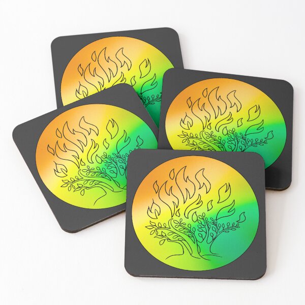 Item preview, Tie-dye Burning Bush - 420 designed and sold by EvergreenRevolt.