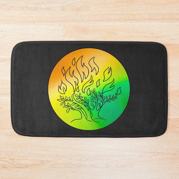 Item preview, Tie-dye Burning Bush - 420 designed and sold by EvergreenRevolt.