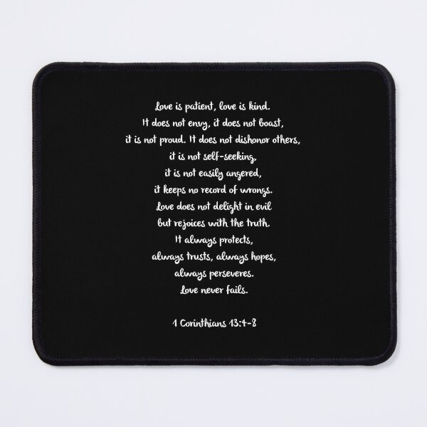 Item preview, Love Never Fails designed and sold by corbrand.