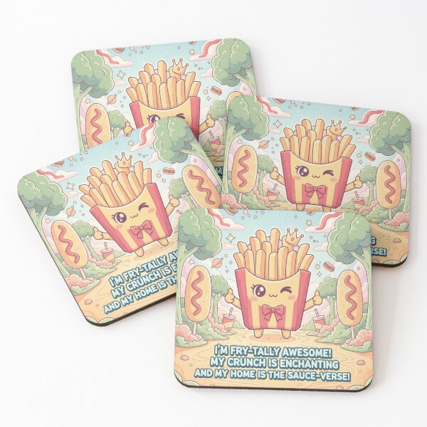 Item preview, Fry‑tally Awesome Sauce‑verse Fries designed and sold by JustSketchs.
