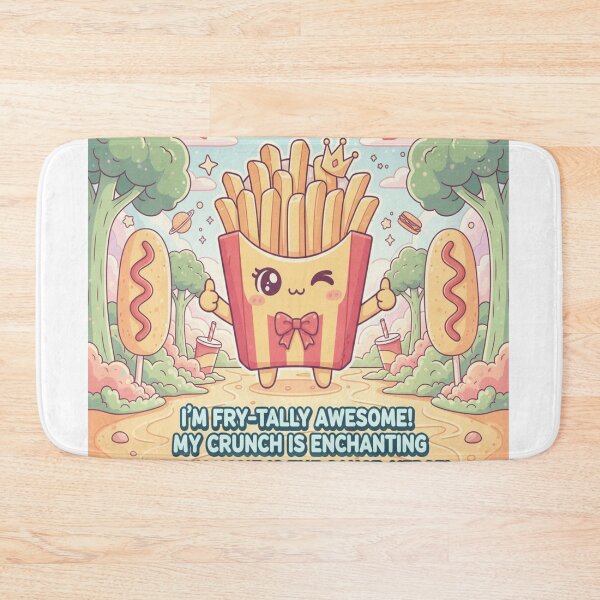 Item preview, Fry‑tally Awesome Sauce‑verse Fries designed and sold by JustSketchs.