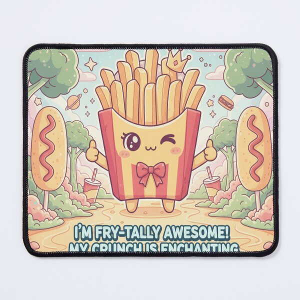 Item preview, Fry‑tally Awesome Sauce‑verse Fries designed and sold by JustSketchs.