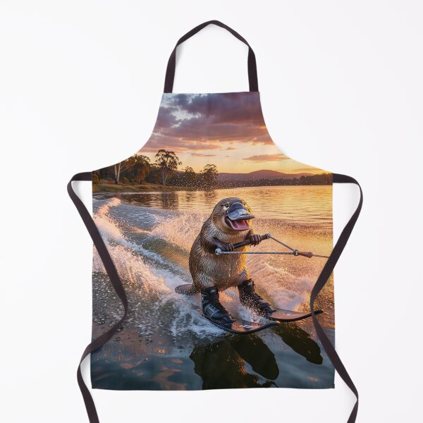 Item preview, Waterskiing Platypus designed and sold by Tridentulus.